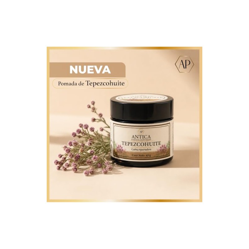 ANTICA Pomada de Tepezcohuite 45 g c/u Calma Reparadora con