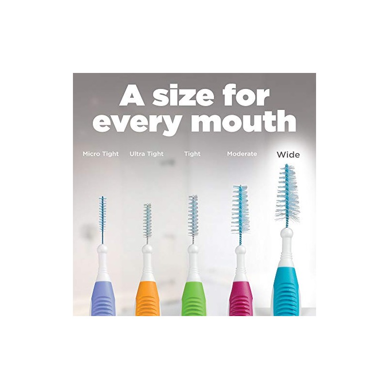 GUM Go-Betweens Proxabrush Cleaners Wide (Pack of 3 (10 Ct))
