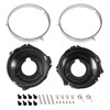 telfair Headlight Retaining Ring & Mounting Bucket Kit Compatible with