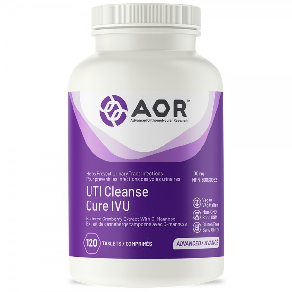AOR UTI Cleanse, 120 Tablets