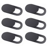TopHomer Webcam Cover Slider, 6 Pieces Camera Blocker for Privacy,