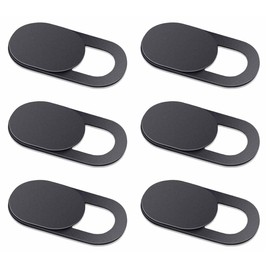 TopHomer Webcam Cover Slider, 6 Pieces Camera Blocker for Privacy, Ultra Thin Design Web Camera Cover Slide, Protects Your Privacy Online, Slider Camera Sticker Laptop Webcam Blocker