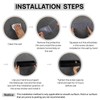 HEIMAXING Wall Mounted Shoe Rack (2-Pack) - No Drill Adjustable