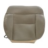 SecosAutoparts Front Passenger Side Bottom Replacement Seat Cover Leather Tan