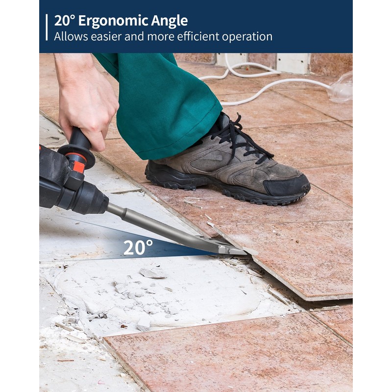 Firecore Tile Chisel SDS Plus 195 mm x 70 mm,