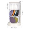 JessLab Stackable Storage, 3 Layers Acrylic Hair Accessory Organiser Container