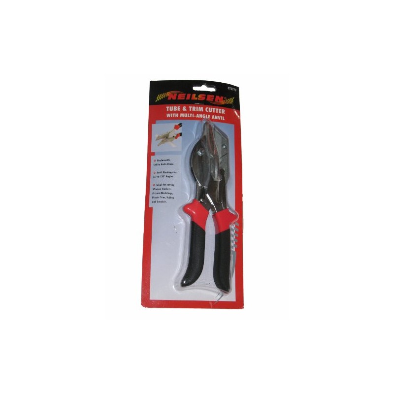 neilsen CT2772 Plastic Angled Multi Angle Anvil Tube/Trim/Pipe/Gasket Cutter -