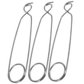 Sosoport Water Pot Hanger Stainless Steel Cup Hook Fish Fish Lip Grip Bottle Hanging Hook