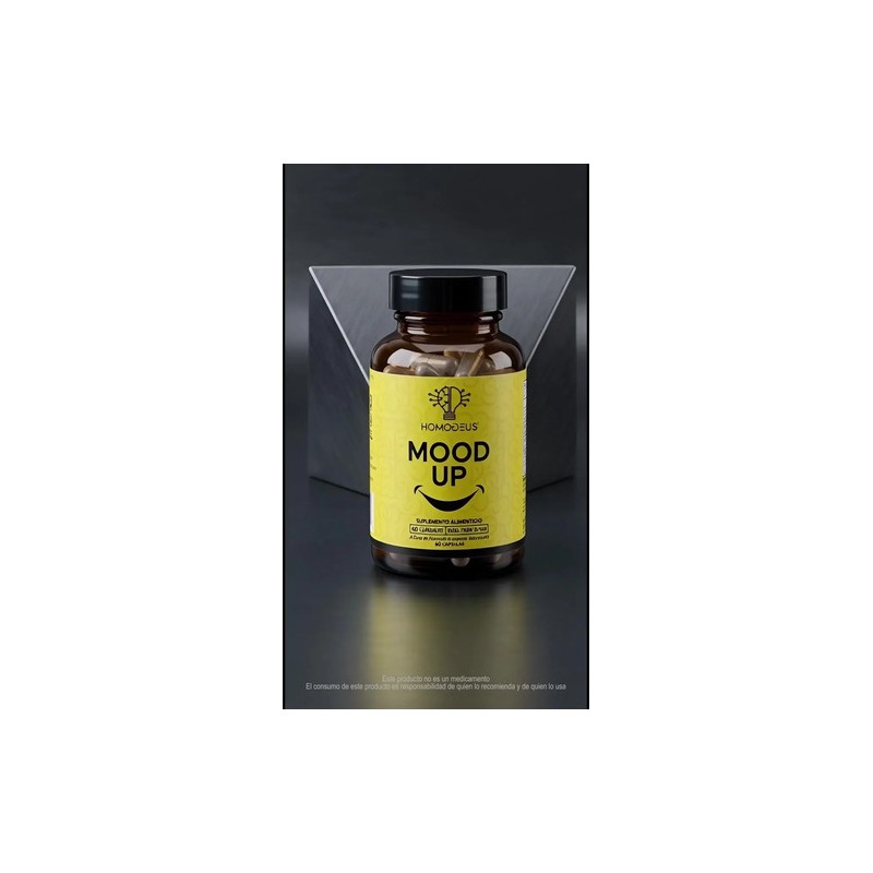 Nootrópico Para Ánimo, Buen Humor Con 5htp 60 Cáps Homodeus