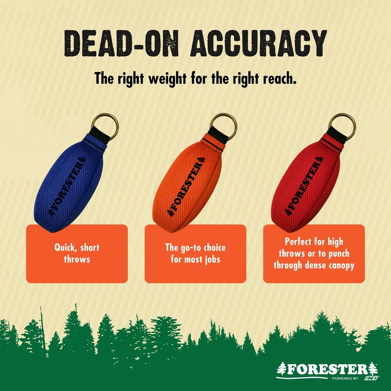 FORESTER Arborist Throw Line Kit | 9oz Throw Weight &