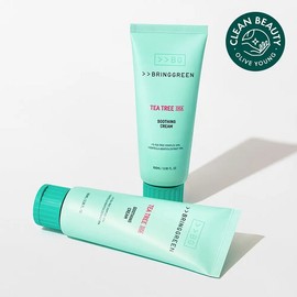 Bring Green Tea Tree Cica Soothing Cream Plus 100ml Double Plan (+Zinc Teca Serum 3ml) / 브링그린 티트리 시카 수딩 크림 플러스 100ml 더블기획 (+징크테카 세럼 3ml)