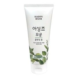 Happy Bath 해피바스 어성초 모공 클렌징폼 200ml 4개 Happy Bath Mugwort Pore Cleansing Foam 200ml 4pcs