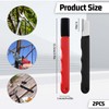 2Pcs Garden Tool Sharpener - Blade Sharpener for Garden Tools,