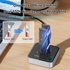 MiliPow Dual-Bay M.2 NVMe SSD Enclosure, Offline Clone SSD Duplicator,