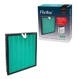 Flintar Vital 200S Toxin/Smoke Absorber Filter, Compatible with LEVOIT Vital 200S-P Air Purifier, H13 Grade Filtration + Activated Carbon filter, Part # Vital 200S-RF-TX, 1-Pack