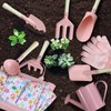 Kids Gardening Set 14Pcs Gardening Tools for Kids with Tote