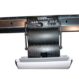 Simu GmbH Set of 3 Lift-Up Safety Fixed Shaft Connectors 2-Link for Roller Shutters (Burglary Protection) Aluminium Clip Mounting for SW50 & SW60 Octagonal Steel Shaft with Motor Drive