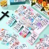 Blosssound 50 Pcs Inspirational Christian Magnets with Bible Verses Religious