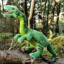 Plush Dinosaur Coelophysis Cuddly Toy Theropoda 45 cm Trias Cuddly Toys