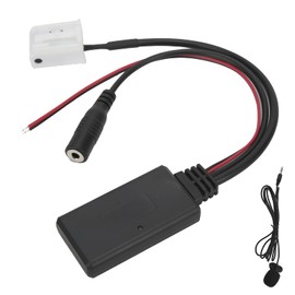 For Rcd210 Rcd300 Rcd310 12-Pin Bluetooth Aux-In Adapter With Microphone Smartphone Handsfree Calling Fit For Rcd210 Rcd300 Rcd310 K5R409 Bluetooth Aux‑In Cable Bluetooth Aux‑In Adapter Auxiliary Inpu