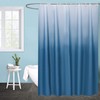 Kaket Shower Curtain Waterproof 180cm x 180cm Gradient Bathroom Curtain