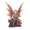ICE ARMOR 6" H Peach Fairy with Dragon Baby Statue