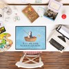 Mr. & Mrs. Panda Desk Mat Penguin Fishing Boat Gift