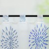 ESLIR Window Curtain Modern Bistro Curtain Kitchen Curtains Transparent Curtains