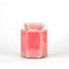Rose Scented 100% Beeswax Jar Candle, 12 Ounce Hand Poured