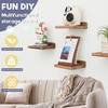 NIUBEST Small Floating Shelf, 5x6 Inch Display Ledges for Wall,Mini