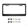 MVP Fit Benz T304 Laser Etching SS Black License Plate
