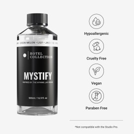 Hotel Collection Diffuser Oil - Mystify - Aromatherapy Essential Fragrance Oil - Jasmine, Green Melon, Lily - 500mL 16.9 Fl oz