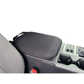 Car Console Covers Plus Made in USA Neoprene Auto Armrest Center Console Cover Designed for Toyota Landcruiser(USA) 2025 Black