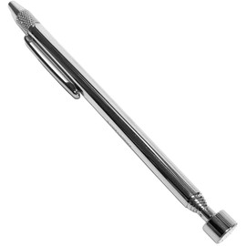 Extra Strong Magnetic Lifter Mini Magnetic Rod Telescopic with Gooseneck and Flexible Head/Magnetic Pen Extendable with Clip and Scriber Needle for Washing Nozzle Length 58 cm Tensile Force Approx.