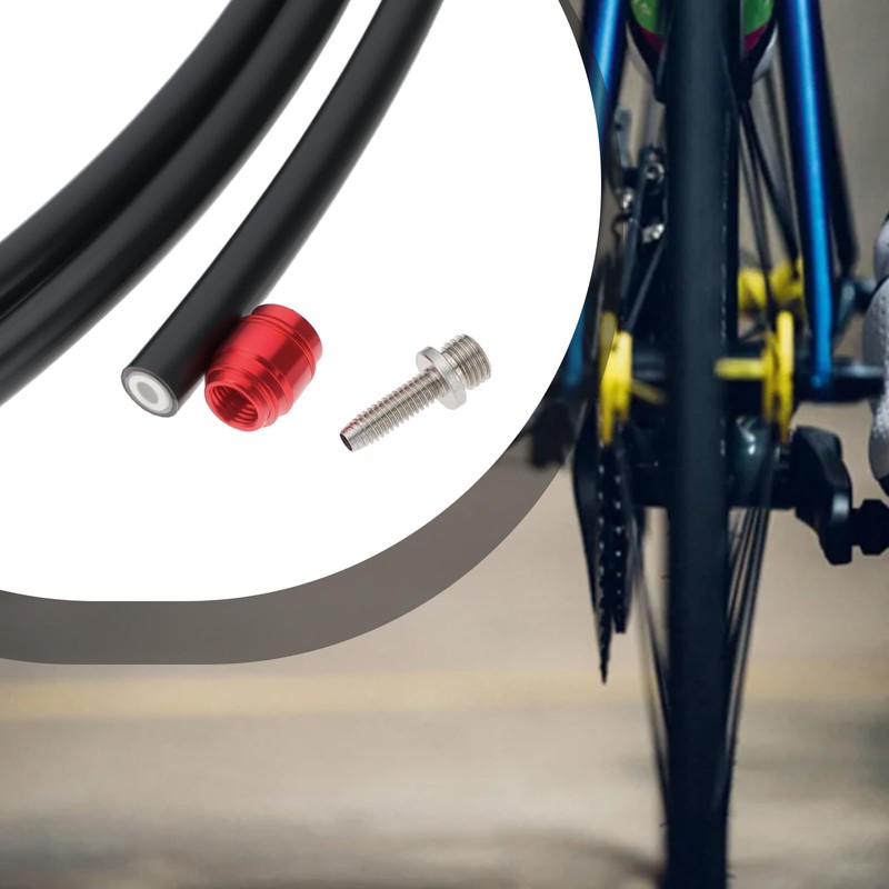 Briny River 1 Set Bicycle Brake Hose Set with Oil