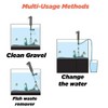 Electric Aquarium Gravel Cleaner Sand Washer Syphon, Fish Tank Water