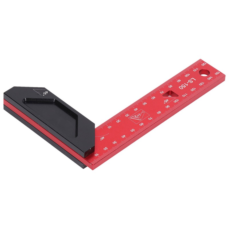 Aluminum Framing Woodworking Squares High Accuracy L Scribing Ruler with
