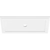 Ekena Millwork CMP28X14RE-02000 Rectangle Architectural Grade PVC Contemporary Urethane Ceiling