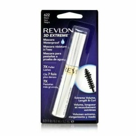 Revlon 1 New REVLON 3D Extreme Volume Length & Curl Mascara, Waterproof, #622 BLACK