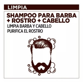 L'Oréal Paris  Champú Loréal Paris Men Expert Barba Rostro Cabello 200 Ml