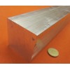 Basic 6061 T651 Aluminum Square Bar, 2.50" Thick x 2.50"