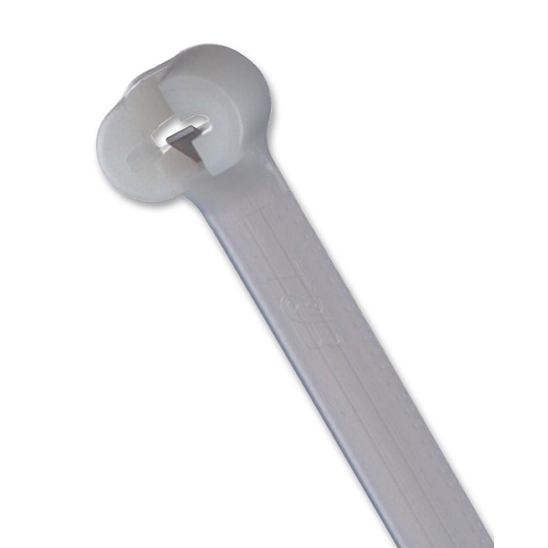 Ty-rap(r) 11.10"L x 0.14"W Standard Indoor Cable Tie, Natural; Tensile
