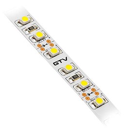 FLASH 3528 LED Strip 600 LED Warm White 48 W Gel 8 mm 5 m Roll 12 V