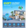 FirstE 2026 Newly Wireless Pool Thermometer Solar Powered | Extra-Large