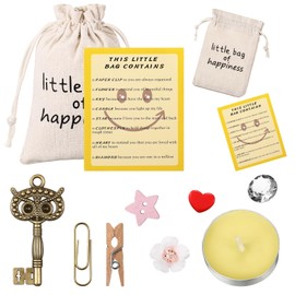 Sinmoe Little Bag of Happiness Novelty Survival Gift Unusual and Touching Gift Cheer up Gift to Express Sympathy or Condolences
