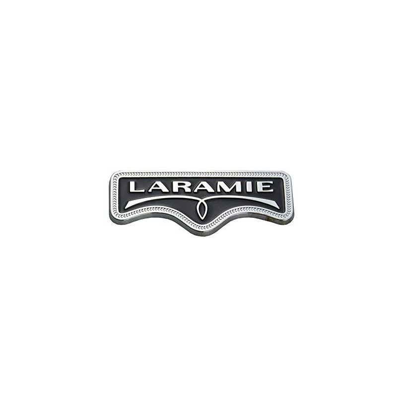 2 Pack LARAMIE Emblem Badge Sticker Tailgate Compatible For Ram