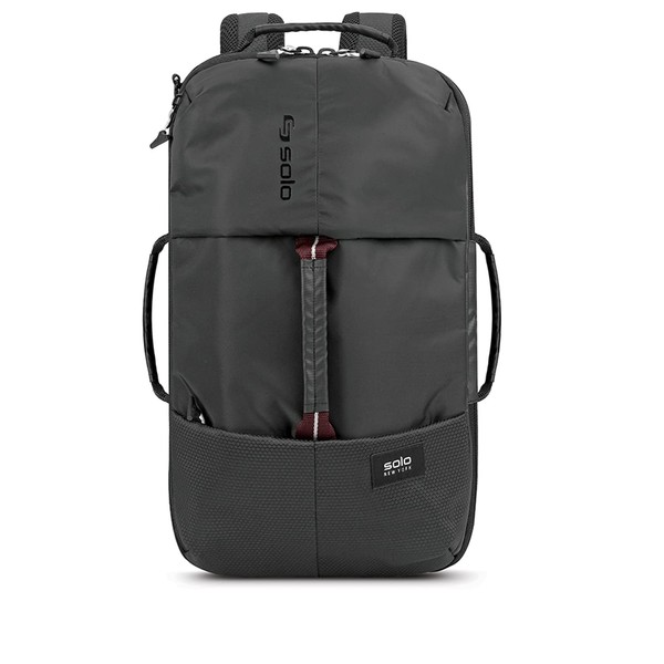 Solo New York All-Star Hybrid Backpack Duffel Bag, Black