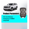 Remote2program Replacement Car Key Self Progrmmable Smart Keyless Entry Remote