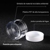 Triko Set de 4 Tarros Redondos de Plástico para Viaje