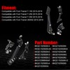 FZJDSD Sliding Door Hinge Roller Set Right Side BK3Z1525028A KK3Z1525028AA